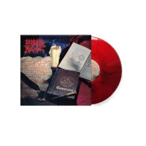 Morbid Angel - Covenant Red Marbled Vinyl Lp (Fdr i gruppen VINYL / Metal hos Bengans Skivbutik AB (4202091)