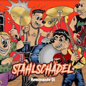 Stahlschädel - Kommando Oi i gruppen VINYL / Metal/ Heavy metal hos Bengans Skivbutik AB (4205768)