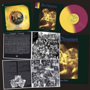 Obsessed The - Lunar Womb (Purple/Mustard Vinyl Lp i gruppen VINYL / Metal/ Heavy metal hos Bengans Skivbutik AB (4206562)