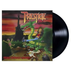 PRESTIGE - Attack Against Gnomes (Black Vinyl i gruppen VINYL / Metal/ Heavy metal hos Bengans Skivbutik AB (4206563)