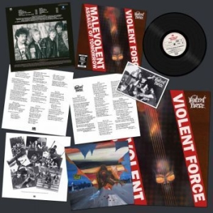 Violent Force - Malevolent Assault Of Tomorrow (Vin i gruppen VINYL / Metal/ Heavy metal hos Bengans Skivbutik AB (4206854)