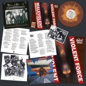 Violent Force - Malevolent Assault Of Tomorrow (Bro i gruppen VINYL / Metal/ Heavy metal hos Bengans Skivbutik AB (4206855)