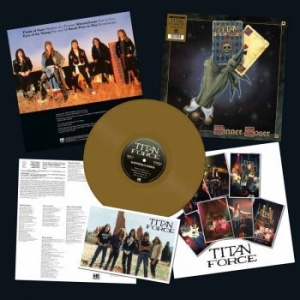 Titan Force - Winner/Loser (Gold Vinyl Lp) i gruppen VINYL / Metal/ Heavy metal hos Bengans Skivbutik AB (4207082)