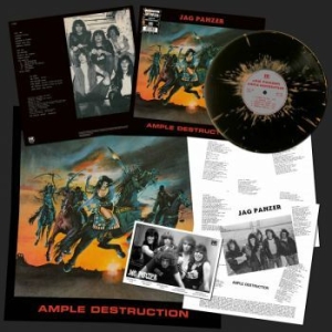 Jag Panzer - Ample Destruction (Splatter Vinyl L i gruppen VINYL / Metal/ Heavy metal hos Bengans Skivbutik AB (4207119)