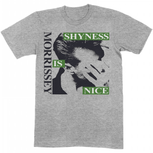 Morrissey - Unisex T-Shirt: Shyness Is Nice i gruppen CDON - Exporterade Artiklar_Manuellt / T-shirts_CDON_Exporterade hos Bengans Skivbutik AB (4213243r)