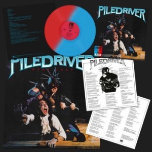 Piledriver - Stay Ugly (Red/Blue Vinyl Lp) i gruppen VINYL / Metal/ Heavy metal hos Bengans Skivbutik AB (4213603)