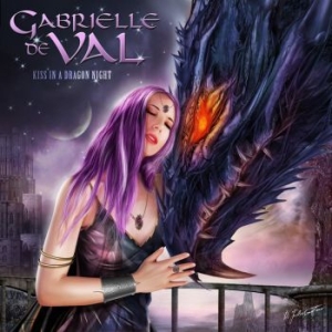 De Val Gabrielle - Kiss In A Dragon Night i gruppen CD / Metal hos Bengans Skivbutik AB (4213609)