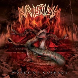 Krisiun - Works Of Carnage (Transparent Red) i gruppen VINYL / Metal/ Heavy metal hos Bengans Skivbutik AB (4214147)