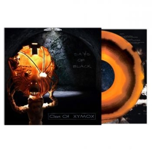 Clan Of Xymox - Days Of Black (Orange/Black Vinyl L i gruppen VINYL / Metal hos Bengans Skivbutik AB (4216571)