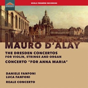 D'alay Mauro - The Dresden Concertos For Violin, S i gruppen VI TIPSER / Julegavetips CD hos Bengans Skivbutik AB (4216591)