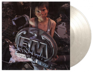 FM - Tough It Out (Ltd. Clear & White Marbled i gruppen VINYL / Metal hos Bengans Skivbutik AB (4219765)