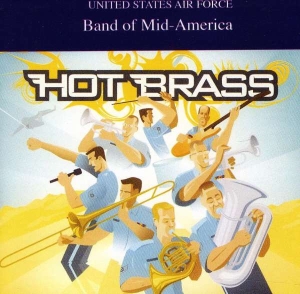 U S Air Force Band Of Mid-America - Hot Brass i gruppen CD hos Bengans Skivbutik AB (4220658)