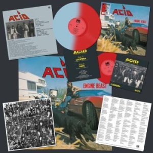 Acid - Engine Beast (Red/Blue Vinyl Lp + 7 i gruppen VINYL / Metal/ Heavy metal hos Bengans Skivbutik AB (4221290)