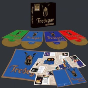 Tredegar - Anthology (4 Lp Guld Vinyl Box) i gruppen VINYL / Metal/ Heavy metal hos Bengans Skivbutik AB (4221292)