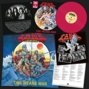 Tank - This Means War (Magneta Vinyl Lp) i gruppen VINYL / Metal/ Heavy metal hos Bengans Skivbutik AB (4222103)