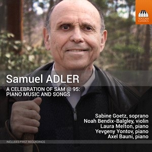 Adler Samuel - A Celebration Of Sam @ 95 - Piano M i gruppen CD hos Bengans Skivbutik AB (4223624)