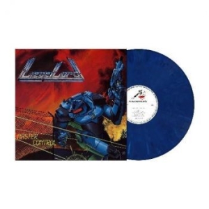 Liege Lord - Master Control (Blue/White Marble V i gruppen VINYL / Metal/ Heavy metal hos Bengans Skivbutik AB (4224784)