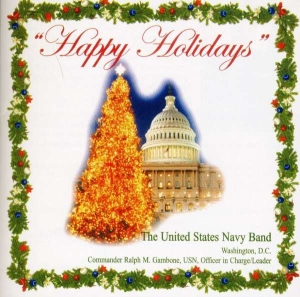 United States Navy Band - Happy Holidays i gruppen CD / JuleMusikkk,Annet hos Bengans Skivbutik AB (4224815)