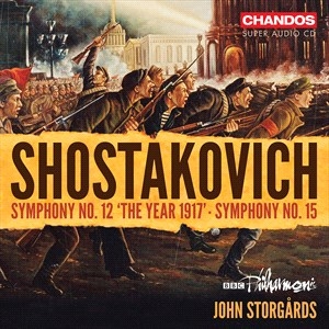 Shostakovich Dmitri - Symphonies Nos. 12 & 15 i gruppen Musikk / SACD / Klassisk hos Bengans Skivbutik AB (4225736)