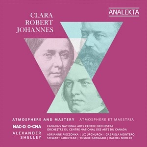 Brahms Johannes Schumann Robert - Clara, Robert, Johannes - Atmospher i gruppen Externt_Lager / Naxoslager hos Bengans Skivbutik AB (4225745)