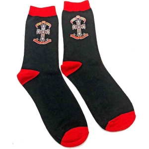 Guns N Roses - Appetite Cross Uni Bl Socks (Eu 40-45) i gruppen MERCHANDISE / Merch / Metal hos Bengans Skivbutik AB (4225953)