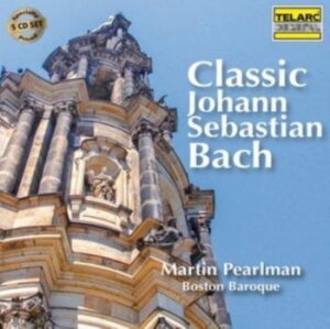 Pearlman Martin - Classic Johann Sebastian Bach i gruppen CD / Klassisk hos Bengans Skivbutik AB (4226523)