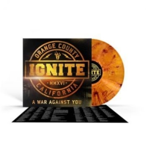 Ignite - A War Against You (Gold Marbeled Vi i gruppen VINYL / Metal/ Heavy metal hos Bengans Skivbutik AB (4226559)