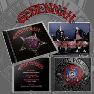 Gehennah - Metal Police i gruppen CD hos Bengans Skivbutik AB (4226569)