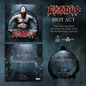 Exodus - Riot Act (Shaped Picture Vinyl Lp) i gruppen VINYL / Metal/ Heavy metal hos Bengans Skivbutik AB (4226855)