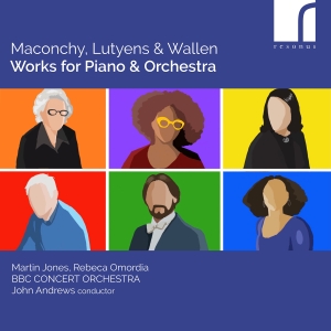 Maconchy Elizabeth Lutyens Elisa - Works For Piano & Orchestra i gruppen VI TIPSER / Julegavetips CD hos Bengans Skivbutik AB (4227818)