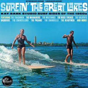 Various artists - Surfin' The Great Lakes: Kay Bank Studio Surf Sides Of The 1960S (Seaglass Blue i gruppen VI TIPSER / Record Store Day / RSD2023 hos Bengans Skivbutik AB (4229500)