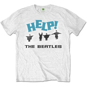 The Beatles - Help! Snow Wht Uni T-Shirt i gruppen MERCH / T-Shirt / Rockoff_Nya April24 hos Bengans Skivbutik AB (4229774r)