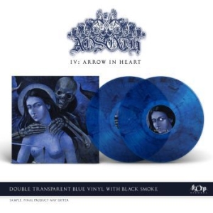 Aosoth - An Arrow In Heart (2 Lp Blue Smoke i gruppen VINYL / Metal/ Heavy metal hos Bengans Skivbutik AB (4230200)