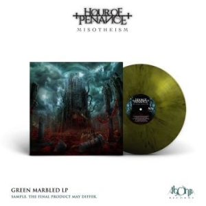 Hour Of Penance - Misotheism (Green Marbled Vinyl Lp) i gruppen VINYL / Metal/ Heavy metal hos Bengans Skivbutik AB (4230203)