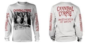 Cannibal Corpse - L/S Butchered At Birth (S) i gruppen MK Export CDON Merch hos Bengans Skivbutik AB (4230297)