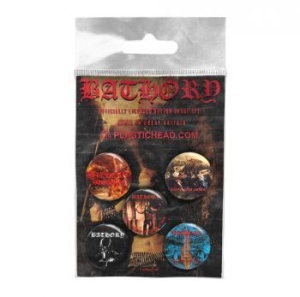 Bathory - Button Badge Set i gruppen MK Export CDON Merch hos Bengans Skivbutik AB (4231133)