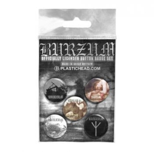 Burzum - Button Badge Set i gruppen MK Export CDON Merch hos Bengans Skivbutik AB (4231144)