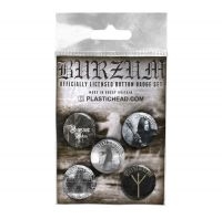 Burzum - Button Badge Set 2 i gruppen MERCHANDISE / Merch / Metal hos Bengans Skivbutik AB (4231146)