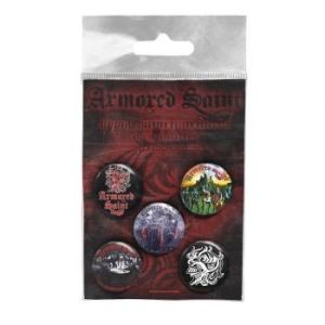 Armored Saint - Button Badge Set i gruppen MK Export CDON Merch hos Bengans Skivbutik AB (4231151)