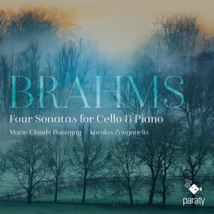 Marie-Claude & Karolos Zouganelis Bantigny - Brahms Four Sonatas For Cello & Piano i gruppen CD / Klassisk,Annet hos Bengans Skivbutik AB (4231219)