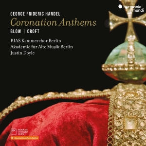 Rias Kammerchor Berlin | Akademie Für Alte Musik Berlin | Justin Doyle - Händel: Coronation Anthems i gruppen CD / Klassisk,Annet hos Bengans Skivbutik AB (4231230)