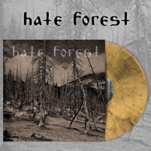 Hate Forest - Sorrow (Mustard Black Vinyl Lp)) i gruppen VINYL / Metal/ Heavy metal hos Bengans Skivbutik AB (4233630)