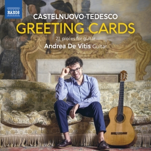 Castelnuovo-Tedesco Mario - Greeting Cards â 21 Pieces For Guit i gruppen VI TIPSER / Julegavetips CD hos Bengans Skivbutik AB (4233654)