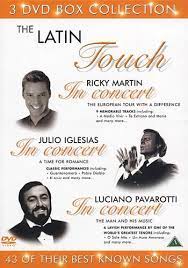 Latin Touch - Ricky Martin , Julio Iglesias, Pavarotti i gruppen Musikkk-DVD & Bluray hos Bengans Skivbutik AB (4234435)