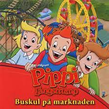 Astrid Lindgrens - Pippi Långstrump - Buskul På Marknaden i gruppen CD / BarnMusikkkk hos Bengans Skivbutik AB (4234934)