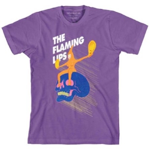 Flaming Lips - The Flaming Lips Unisex T-Shirt: Skull Rider i gruppen CDON - Exporterade Artiklar_Manuellt / T-shirts_CDON_Exporterade hos Bengans Skivbutik AB (4235304r)