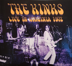 Kinks The - Live In Virginia 1972 i gruppen CD / Pop-Rock hos Bengans Skivbutik AB (4236020)