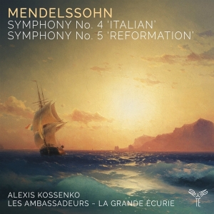 Les Ambassadeurs - Mendelssohn Symphony Nos.4 & 5 i gruppen CD / Klassisk,Annet hos Bengans Skivbutik AB (4236218)