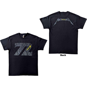 Metallica - 72 Seasons Charred Logo Uni Bl i gruppen MERCHANDISE / T-shirt / Metal hos Bengans Skivbutik AB (4236885r)