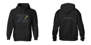 Metallica - Hoodie - Charred 72 (Xxxl) i gruppen MERCHANDISE / Hoodies / Metal hos Bengans Skivbutik AB (4236909)